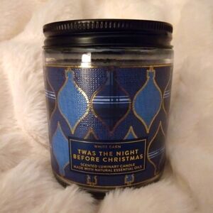 White Barn Blue Candle - Twas the Night Before Christmas